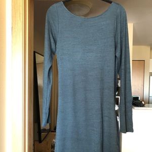 Wilfred Free Deep Turquoise Long Sleeve Dress